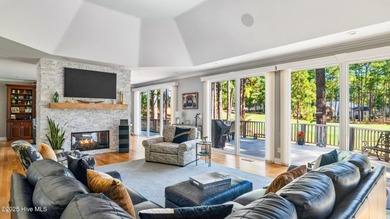 Beautifully positioned on a private, oversized lot near on Pinewild Country Club of Pinehurst in North Carolina - for sale on GolfHomes.com, golf home, golf lot