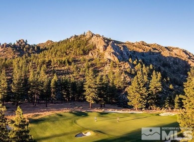 Your back decks and outdoor spaces are to the western sunset on Clear Creek Tahoe in Nevada - for sale on GolfHomes.com, golf home, golf lot