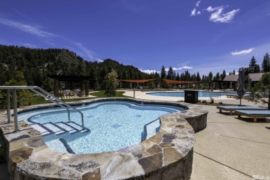 Your back decks and outdoor spaces are to the western sunset on Clear Creek Tahoe in Nevada - for sale on GolfHomes.com, golf home, golf lot