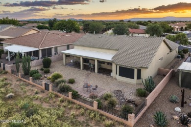 Golf course living at its finest! Beautiful expanded Montana on Quail Creek Country Club  in Arizona - for sale on GolfHomes.com, golf home, golf lot