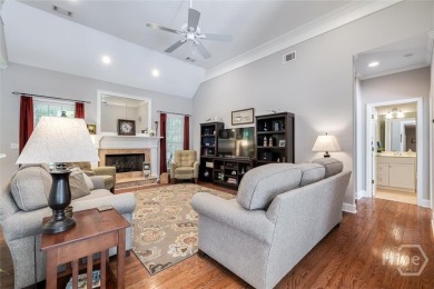 Welcome to this beautifully maintained BRICK 4-bedroom plus on Henderson Golf Club in Georgia - for sale on GolfHomes.com, golf home, golf lot
