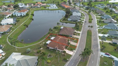 Welcome to your serene lakefront retreat in the heart of Sun on Sandpiper Golf Club in Florida - for sale on GolfHomes.com, golf home, golf lot