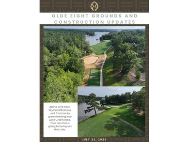 Imagine waking up to the SPECTACULAR VIEWS of #8 at the new Olde on The Links At Stoney Point in South Carolina - for sale on GolfHomes.com, golf home, golf lot