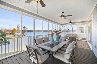 Enjoy the views of Lake Greenwood, no matter the weather! on The Links At Stoney Point in South Carolina - for sale on GolfHomes.com, golf home, golf lot