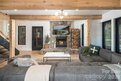 Stunning, Mountain-Modern Retreat in the Private, gated enclave on Connestee Falls Golf Club in North Carolina - for sale on GolfHomes.com, golf home, golf lot