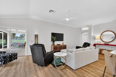 STUNNING, GOLF FRONT and WATER VIEW, 3/2 BLOCK and STUCCO on The Links of Spruce Creek in Florida - for sale on GolfHomes.com, golf home, golf lot