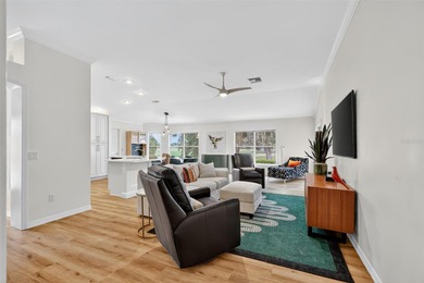 STUNNING, GOLF FRONT and WATER VIEW, 3/2 BLOCK and STUCCO on The Links of Spruce Creek in Florida - for sale on GolfHomes.com, golf home, golf lot