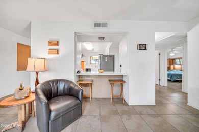 Thoughtfully designed floorplan in the heart of Sun City! This on Sun City South Golf Course in Arizona - for sale on GolfHomes.com, golf home, golf lot