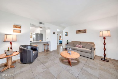 Thoughtfully designed floorplan in the heart of Sun City! This on Sun City South Golf Course in Arizona - for sale on GolfHomes.com, golf home, golf lot