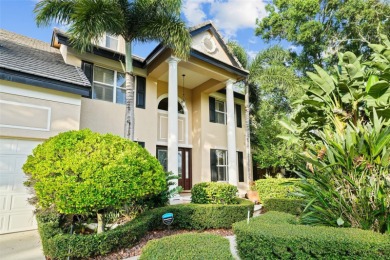 This onc of a kind residence sits on over 1.3 acres with serene on East Lake Woodlands Country Club in Florida - for sale on GolfHomes.com, golf home, golf lot