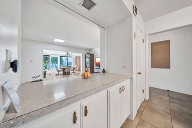 Thoughtfully designed floorplan in the heart of Sun City! This on Sun City South Golf Course in Arizona - for sale on GolfHomes.com, golf home, golf lot