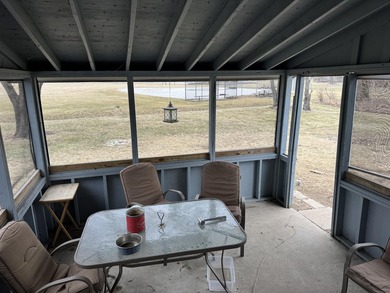 Discover the potential in this 3 bed, 2 bath ranch home on Lakes of the Four Seasons Country Club in Indiana - for sale on GolfHomes.com, golf home, golf lot