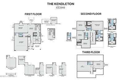 Kendleton CC2343 ''E'' 5BR/3.5 BA Energy Plus Home with 3085SF! on Legacy Golf Links in North Carolina - for sale on GolfHomes.com, golf home, golf lot