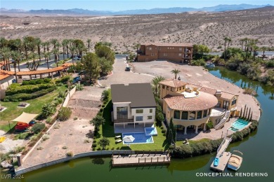 This remarkable .13 acre waterfront parcel is facing glistening on South Shore At Lake Las Vegas in Nevada - for sale on GolfHomes.com, golf home, golf lot