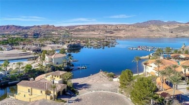 This remarkable .13 acre waterfront parcel is facing glistening on South Shore At Lake Las Vegas in Nevada - for sale on GolfHomes.com, golf home, golf lot