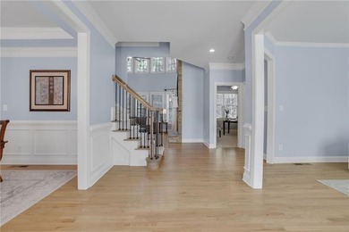 With beautiful curb appeal and tucked on a quiet cul-de-sac in on Windermere Golf Club in Georgia - for sale on GolfHomes.com, golf home, golf lot