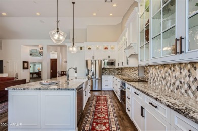 Indulge in luxury desert living in this beautifully remodeled on Troon North Golf Club  in Arizona - for sale on GolfHomes.com, golf home, golf lot