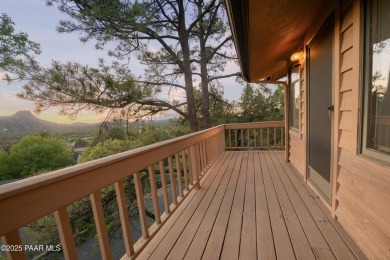 High in Prescott on Country Club Drive, with VIEWS of Thumb on Capital Canyon Club in Arizona - for sale on GolfHomes.com, golf home, golf lot