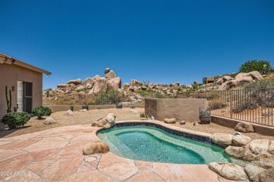 Indulge in luxury desert living in this beautifully remodeled on Troon North Golf Club  in Arizona - for sale on GolfHomes.com, golf home, golf lot