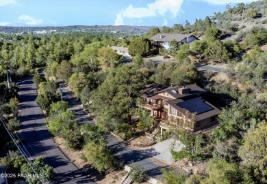 High in Prescott on Country Club Drive, with VIEWS of Thumb on Capital Canyon Club in Arizona - for sale on GolfHomes.com, golf home, golf lot