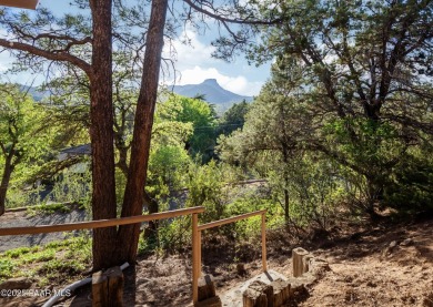 High in Prescott on Country Club Drive, with VIEWS of Thumb on Capital Canyon Club in Arizona - for sale on GolfHomes.com, golf home, golf lot