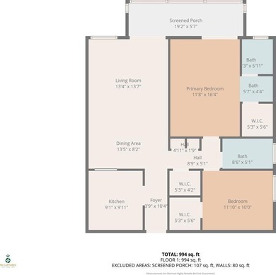 Spacious and bright 2-bedroom, 2-bath corner unit located in the on Colony West Country Club in Florida - for sale on GolfHomes.com, golf home, golf lot