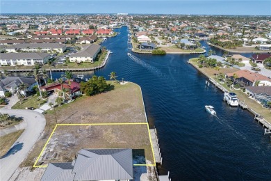 WATERFRONT LOT IN PGI W/SAILBOAT ACCESS & WIDE CANAL VIEW - This on Saint Andrews South Golf Club in Florida - for sale on GolfHomes.com, golf home, golf lot