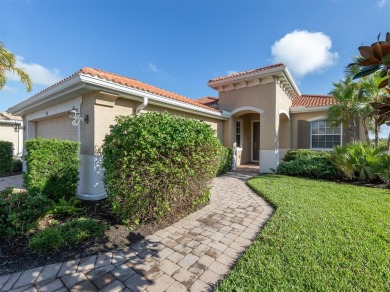 This stunning WCI-built  home offers a picturesque view from on Venetian Golf and River Club in Florida - for sale on GolfHomes.com, golf home, golf lot