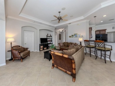 This stunning WCI-built  home offers a picturesque view from on Venetian Golf and River Club in Florida - for sale on GolfHomes.com, golf home, golf lot