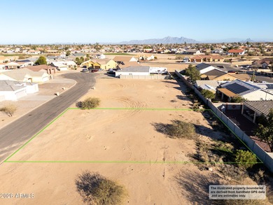 Large, centrally located lot in BOOMING Arizona City. Cul-de-sac on Arizona City Golf Club in Arizona - for sale on GolfHomes.com, golf home, golf lot