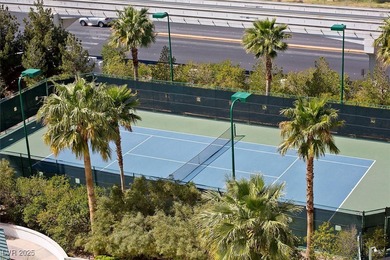 Set on the 10th floor, this two-bedroom plus den, two-bath on Las Vegas Country Club in Nevada - for sale on GolfHomes.com, golf home, golf lot