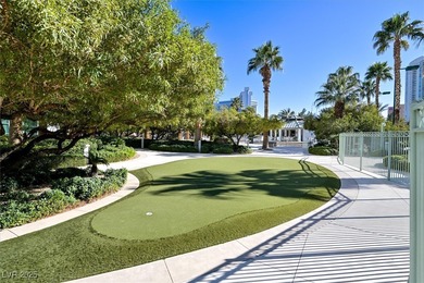 Set on the 10th floor, this two-bedroom plus den, two-bath on Las Vegas Country Club in Nevada - for sale on GolfHomes.com, golf home, golf lot