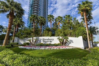 Set on the 10th floor, this two-bedroom plus den, two-bath on Las Vegas Country Club in Nevada - for sale on GolfHomes.com, golf home, golf lot