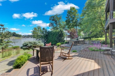 Welcome to your dream lakefront retreat! This stunning 6-bedroom on Lake Mohawk Golf Club in Ohio - for sale on GolfHomes.com, golf home, golf lot