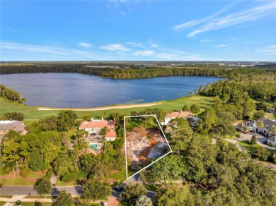 Offering captivating golf and lake views, this 0.73-acre home on Lake Nona Golf Club, Inc. in Florida - for sale on GolfHomes.com, golf home, golf lot