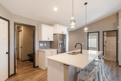 Built in 2021, this beautifully designed 4-bed, 3-bath home on Fox Run Golf and Country Club in Iowa - for sale on GolfHomes.com, golf home, golf lot