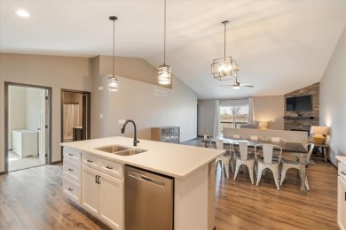 Built in 2021, this beautifully designed 4-bed, 3-bath home on Fox Run Golf and Country Club in Iowa - for sale on GolfHomes.com, golf home, golf lot