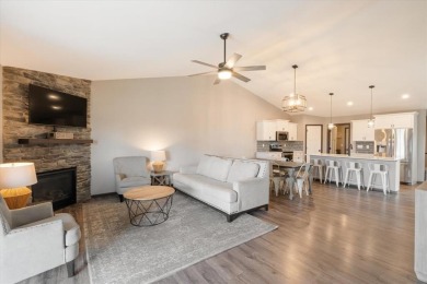 Built in 2021, this beautifully designed 4-bed, 3-bath home on Fox Run Golf and Country Club in Iowa - for sale on GolfHomes.com, golf home, golf lot
