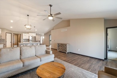 Built in 2021, this beautifully designed 4-bed, 3-bath home on Fox Run Golf and Country Club in Iowa - for sale on GolfHomes.com, golf home, golf lot