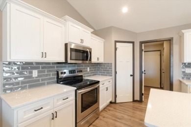 Built in 2021, this beautifully designed 4-bed, 3-bath home on Fox Run Golf and Country Club in Iowa - for sale on GolfHomes.com, golf home, golf lot