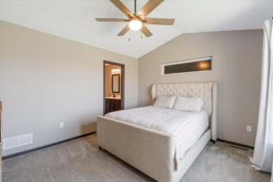 Built in 2021, this beautifully designed 4-bed, 3-bath home on Fox Run Golf and Country Club in Iowa - for sale on GolfHomes.com, golf home, golf lot