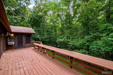 Tucked among the trees this spacious 4-bedroom retreat offers on Innsbrook Resort Golf Course in Missouri - for sale on GolfHomes.com, golf home, golf lot