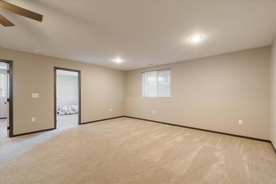 Built in 2021, this beautifully designed 4-bed, 3-bath home on Fox Run Golf and Country Club in Iowa - for sale on GolfHomes.com, golf home, golf lot