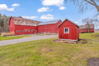 Nestled on 30.2 prime acres with development potential, this on Downing Farms Golf Course in Michigan - for sale on GolfHomes.com, golf home, golf lot