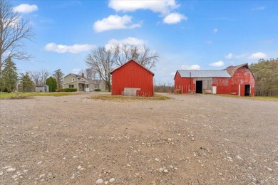 Nestled on 30.2 prime acres with development potential, this on Downing Farms Golf Course in Michigan - for sale on GolfHomes.com, golf home, golf lot