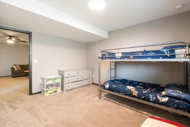 Built in 2021, this beautifully designed 4-bed, 3-bath home on Fox Run Golf and Country Club in Iowa - for sale on GolfHomes.com, golf home, golf lot