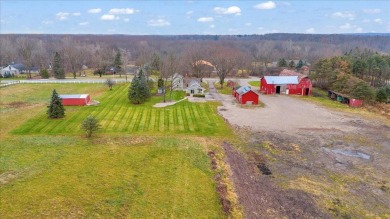 Nestled on 30.2 prime acres with development potential, this on Downing Farms Golf Course in Michigan - for sale on GolfHomes.com, golf home, golf lot