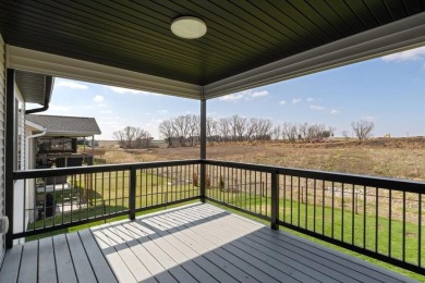 Built in 2021, this beautifully designed 4-bed, 3-bath home on Fox Run Golf and Country Club in Iowa - for sale on GolfHomes.com, golf home, golf lot