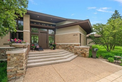 Presenting one of the most architecturally significant homes in on Watermark Country Club in Michigan - for sale on GolfHomes.com, golf home, golf lot