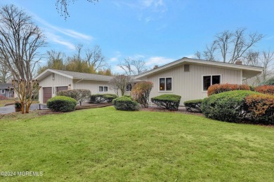 This charming 5-bedroom, 2-bath, ranch-style home is located on on Manasquan River Golf Club in New Jersey - for sale on GolfHomes.com, golf home, golf lot